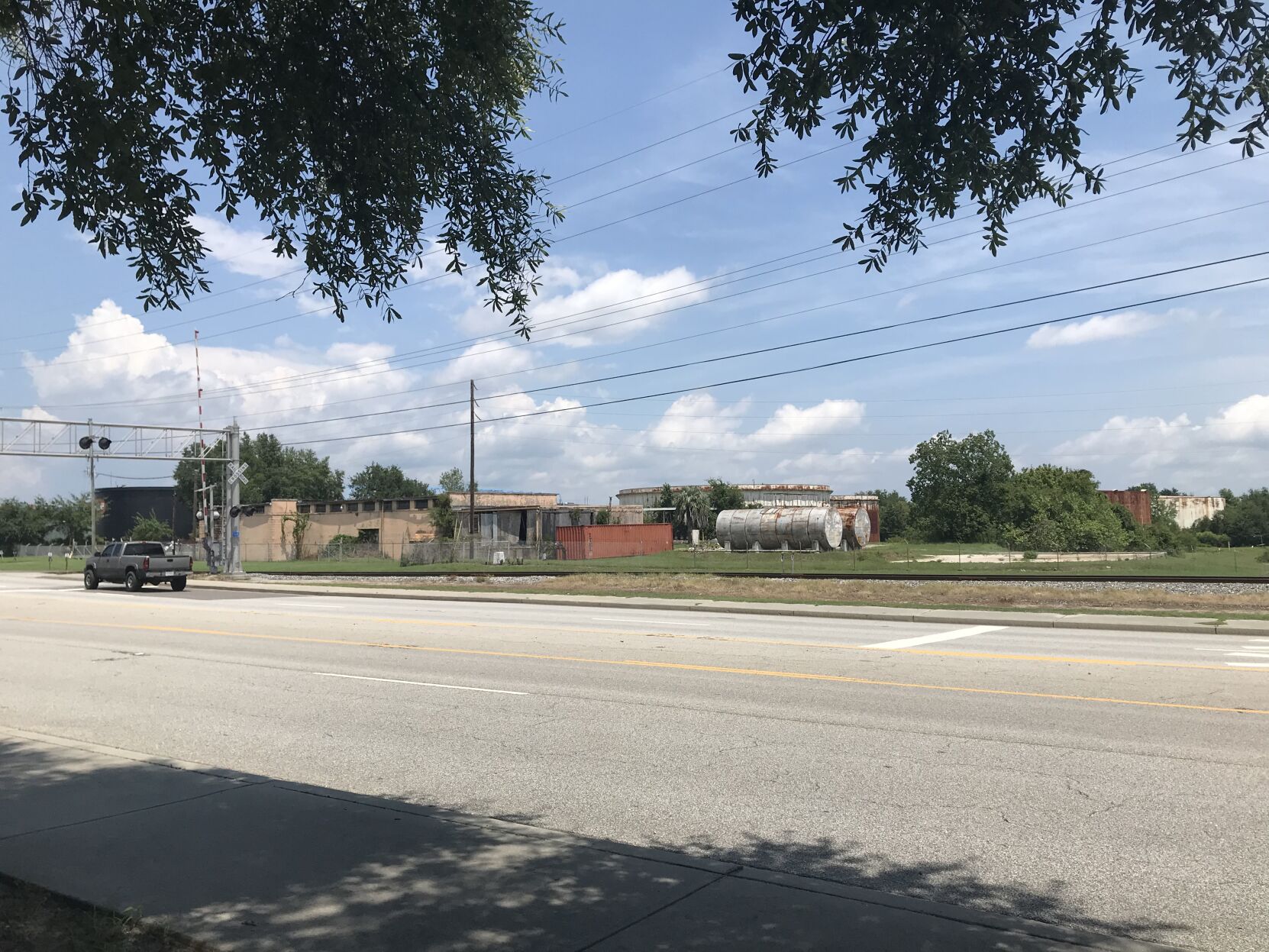 Former Shell Oil terminal facility in North Charleston